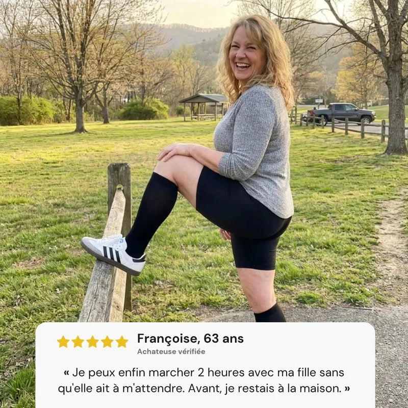 Enfin des Chaussettes de Compression Que Vous Porterez Avec Plaisir